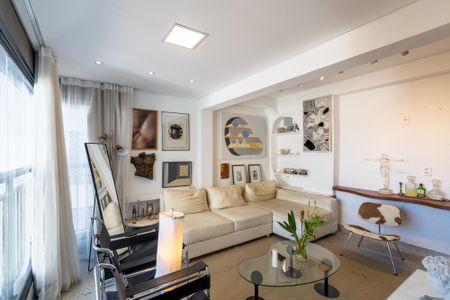 Sala de apartamento para alugar com 1 quarto, 55m² em Jabaquara, São Paulo