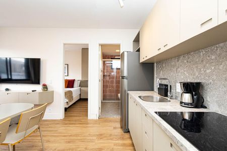 Apartamento à venda com 37m², 2 quartos e sem vagaCozinha