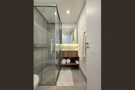 Apartamento à venda com 73m², 2 quartos e 1 vagaBanheiro Social