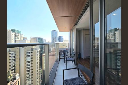 Varanda de apartamento à venda com 2 quartos, 73m² em Vila Olímpia, São Paulo