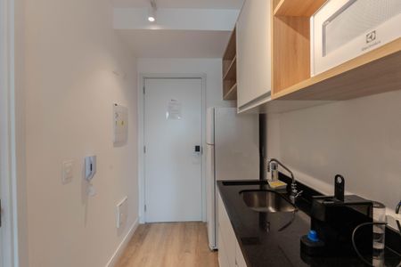 Studio à venda com 25m², 1 quarto e sem vagaCozinha