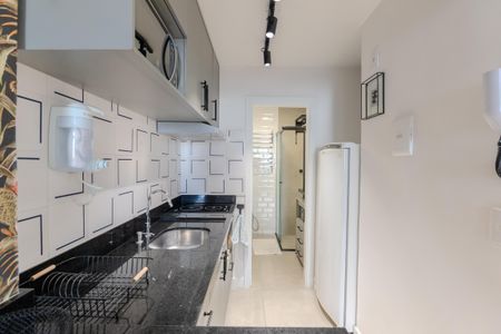 Studio para alugar com 30m², 1 quarto e sem vaga Studio para alugar com 30m², 1 quarto e sem vagaCozinha