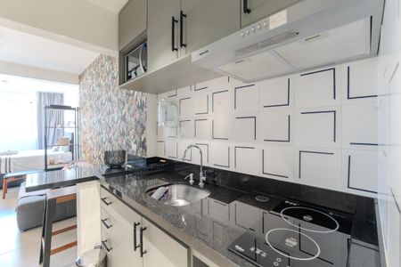 Studio para alugar com 30m², 1 quarto e sem vaga Studio para alugar com 30m², 1 quarto e sem vagaCozinha