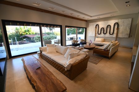 Sala 1 de casa à venda com 4 quartos, 630m² em Jardim Sorirama (sousas), Campinas