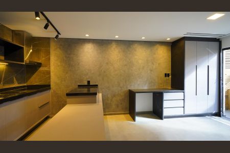 Sala de kitnet/studio para alugar com 1 quarto, 40m² em Morro das Pedras, Florianópolis