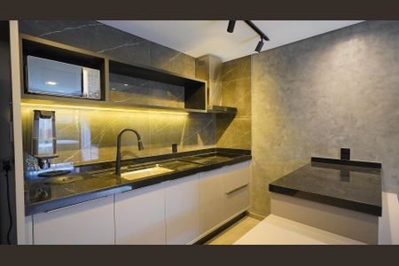 Cozinha de kitnet/studio para alugar com 1 quarto, 40m² em Morro das Pedras, Florianópolis