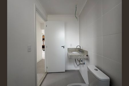Apartamento à venda com 58m², 2 quartos e 2 vagasBanheiro Social