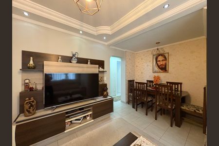 Sala de apartamento à venda com 3 quartos, 82m² em Jardim, Santo André