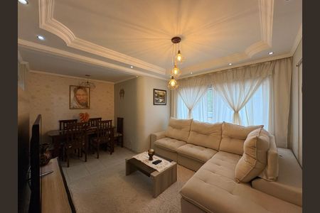 Sala de apartamento à venda com 3 quartos, 82m² em Jardim, Santo André