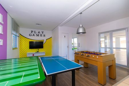 Apartamento à venda com 64m², 3 quartos e 1 vaga Apartamento à venda com 64m², 3 quartos e 1 vagaÁrea comum - Sala de Jogos