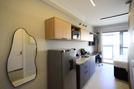 Studio para alugar com 30m², 1 quarto e sem vagaCozinha