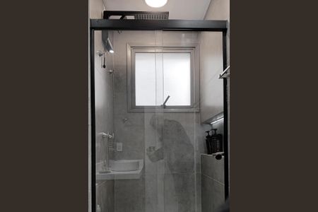 Apartamento para alugar com 32m², 1 quarto e sem vaga Apartamento para alugar com 32m², 1 quarto e sem vagaBanheiro da Suíte