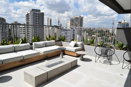 Apartamento para alugar com 32m², 1 quarto e sem vagaRooftop