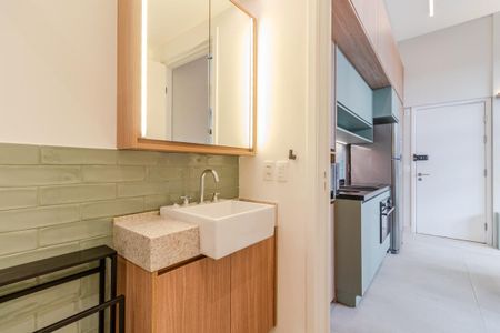 Studio para alugar com 37m², 1 quarto e sem vagaBanheiro