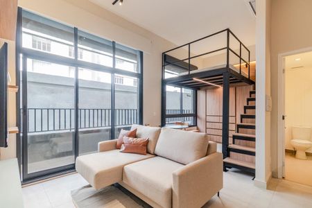 Studio para alugar com 37m², 1 quarto e sem vagaStudio