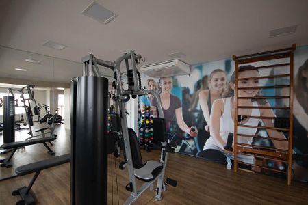 Apartamento para alugar com 29m², 1 quarto e sem vaga Apartamento para alugar com 29m², 1 quarto e sem vagaÁrea comum - Academia