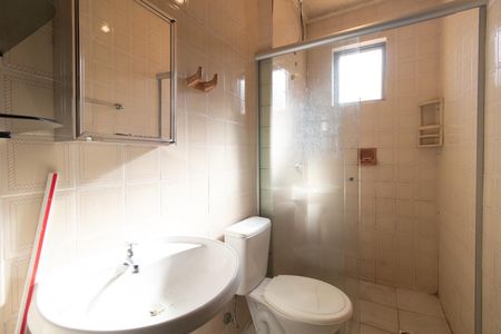 Banheiro de apartamento para alugar com 1 quarto, 44m² em Cascata, Porto Alegre