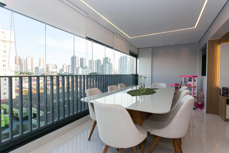 Varanda gourmet de apartamento à venda com 3 quartos, 124m² em Tatuapé, São Paulo