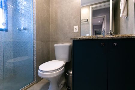 Apartamento à venda com 124m², 3 quartos e 2 vagasBanheiro Social