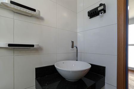 Banheiro de apartamento para alugar com 2 quartos, 40m² em Vila Sao Paulo, Mogi das Cruzes