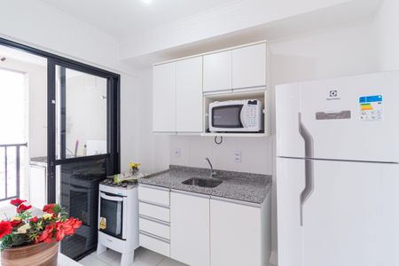 Apartamento à venda com 30m², 1 quarto e 1 vagaCozinha e Área de Serviço