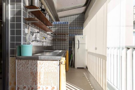 Studio para alugar com 32m², 1 quarto e 1 vaga Studio para alugar com 32m², 1 quarto e 1 vagaCozinha