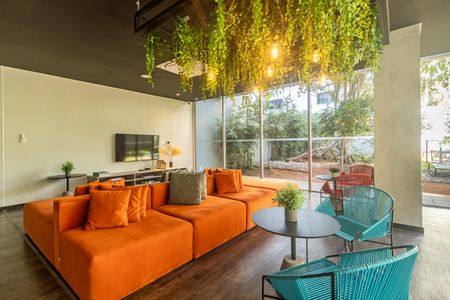 Studio à venda com 25m², 1 quarto e sem vagaÁrea comum - Salão de festas