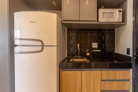 Studio à venda com 25m², 1 quarto e sem vagaCozinha