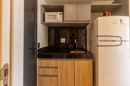 Studio à venda com 25m², 1 quarto e sem vagaCozinha