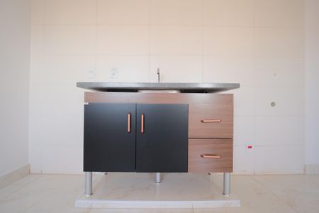 Studio à venda com 35m², 1 quarto e sem vagaCozinha