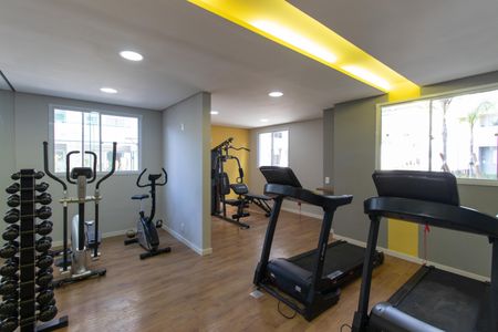 Apartamento à venda com 45m², 2 quartos e 1 vaga Apartamento à venda com 45m², 2 quartos e 1 vagaÁrea comum - Academia