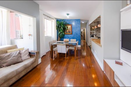 Sala de apartamento à venda com 4 quartos, 130m² em Buritis, Belo Horizonte