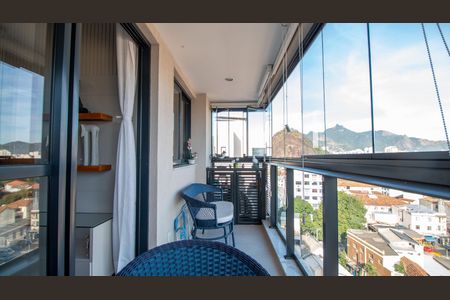 Varanda de apartamento à venda com 3 quartos, 81m² em Tijuca, Rio de Janeiro