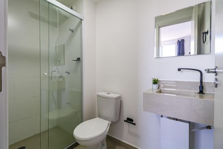 Apartamento à venda com 25m², 1 quarto e sem vagaBanheiro da Suíte