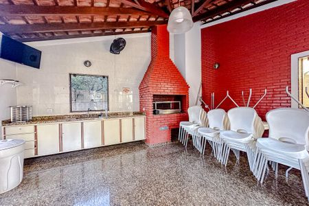 Apartamento para alugar com 133m², 3 quartos e 2 vagasÁrea comum - Churrasqueira