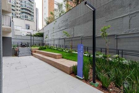 Área comum de kitnet/studio à venda com 1 quarto, 26m² em Campo Belo, São Paulo