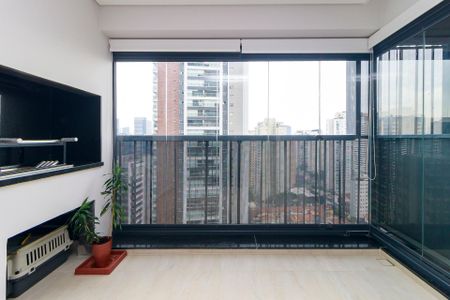 Sala - Varanda de apartamento à venda com 2 quartos, 105m² em Jardim das Acacias, São Paulo