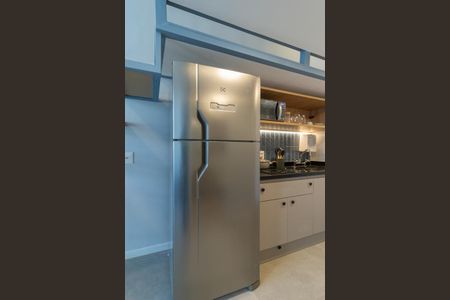 Studio para alugar com 34m², 1 quarto e sem vaga Studio para alugar com 34m², 1 quarto e sem vagaCozinha