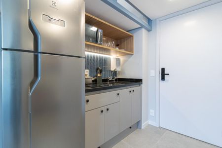 Studio para alugar com 34m², 1 quarto e sem vaga Studio para alugar com 34m², 1 quarto e sem vagaCozinha