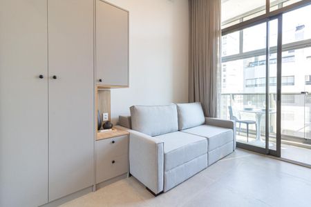 Studio de kitnet/studio para alugar com 1 quarto, 34m² em Indianópolis, São Paulo