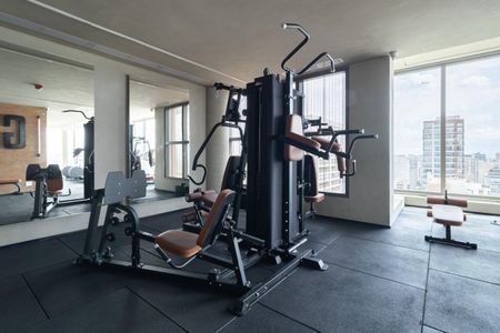 Studio para alugar com 34m², 1 quarto e sem vagaÁrea comum - Academia