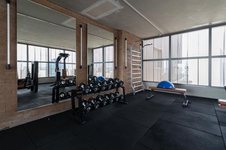 Studio para alugar com 34m², 1 quarto e sem vagaÁrea comum - Academia