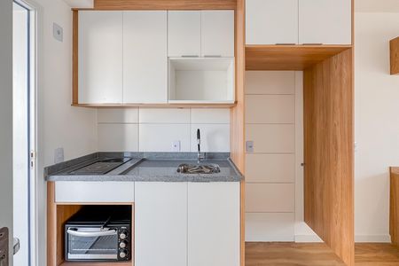 Studio para alugar com 24m², 1 quarto e sem vagaCozinha