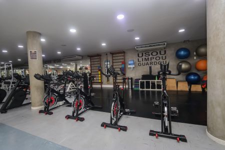 Apartamento para alugar com 118m², 3 quartos e 2 vagasÁrea comum - Academia