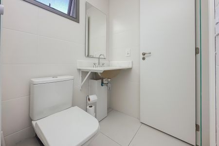 Studio para alugar com 25m², 1 quarto e sem vaga Studio para alugar com 25m², 1 quarto e sem vagaBanheiro