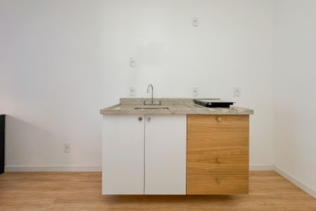 Studio para alugar com 25m², 1 quarto e sem vaga Studio para alugar com 25m², 1 quarto e sem vagaCozinha