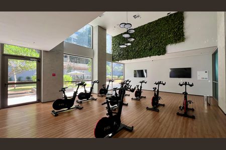 Studio para alugar com 24m², 1 quarto e sem vagaAcademia