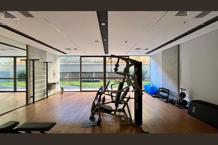 Studio para alugar com 24m², 1 quarto e sem vagaAcademia