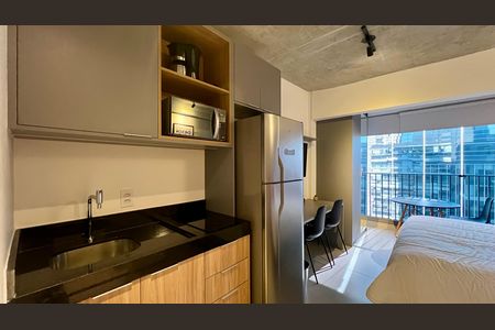 Studio para alugar com 24m², 1 quarto e sem vagaCozinha