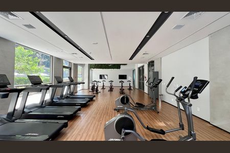 Studio para alugar com 24m², 1 quarto e sem vagaAcademia